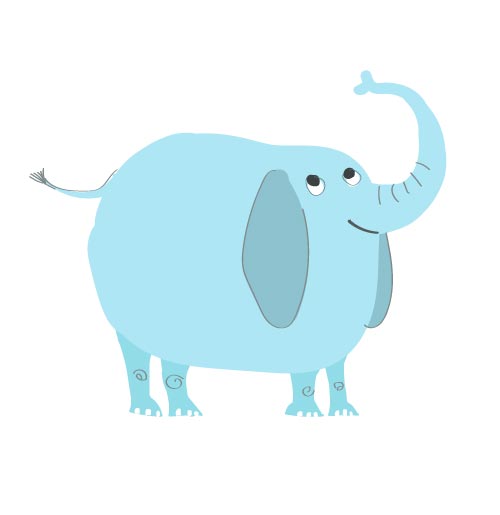 elephant stock vector illustration