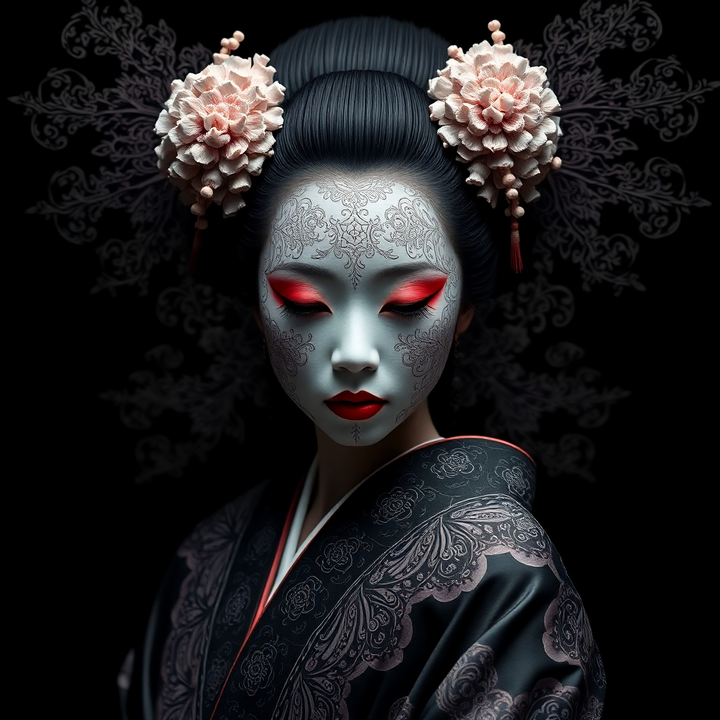 Flux ai model geisha by echolinkk